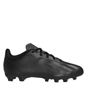 Image of adidas X.4 Childrens Firm Ground Football Boots - Black