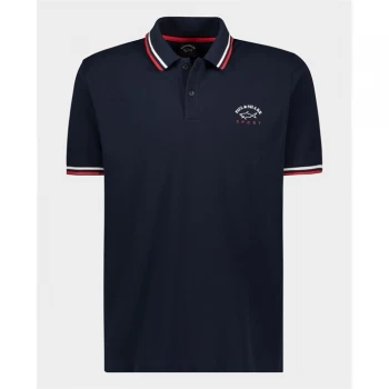 Image of Paul And Shark Sport Paul & Shark Sport Tip Polo - Navy 013
