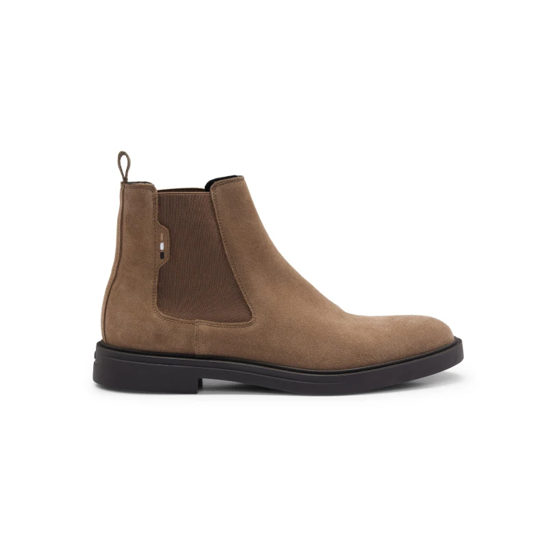 Image of Boss Mens Calev Cheb Chelsea Boots Beige male 6 (40)