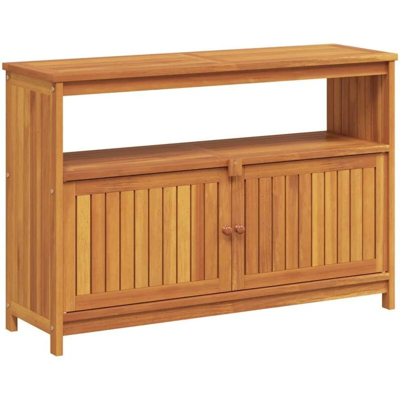 Image of VIDAXL Garden Console Table 110x35x75cm Solid Wood Acacia Vidaxl 8720845673765
