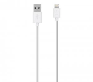 Image of Belkin MIXIT UP Lightning to USB Cable White 1.2M