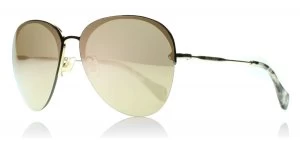 Image of Miu Miu 53PS Sunglasses Gold ZVN1C0 60mm