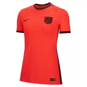 Image of Nike England Authentic Away Shirt 2022 Womens - Red