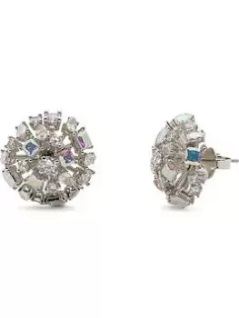 Image of Kate Spade New York Beaming Bright Studs - Clear/ Silver