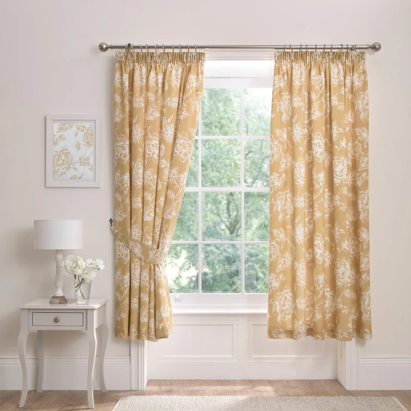 Image of Mishka Pencil Pleat Curtains