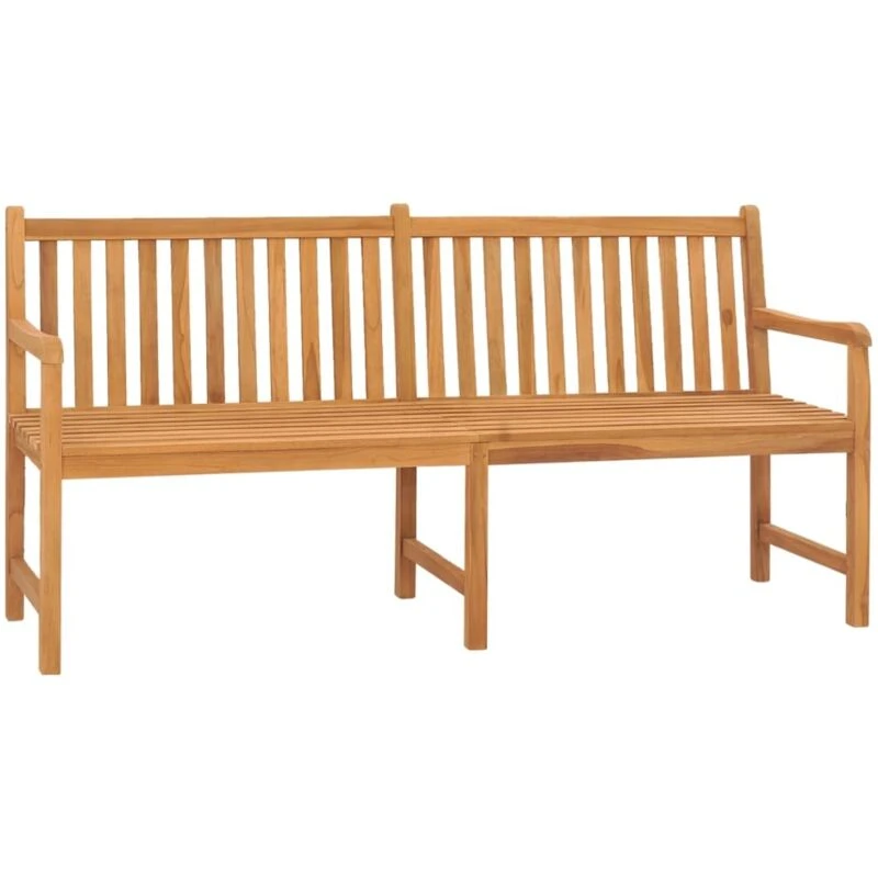 Image of VIDAXL Garden Bench 180cm Solid Teak Wood Vidaxl 8720286597439
