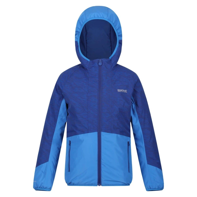 Image of Regatta Boys Volcanics VII Padded Waterproof Jacket 3-4 Years - Chest 55-57cm (Height 98-104cm) NwRyl/StrBlu RKP268B-JPN-3