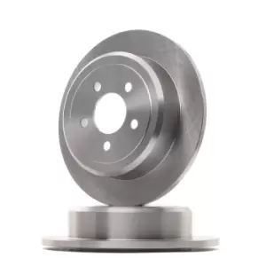 Image of RIDEX Brake disc 82B1452 Brake rotor,Brake discs JEEP,DODGE,CHEROKEE (KK),Nitro SUV