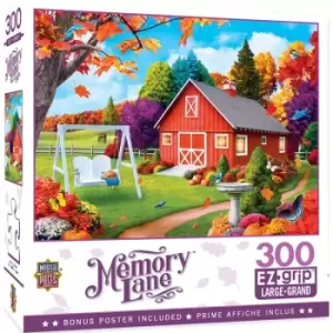 Image of Masterpieces Puzzle Memory Lane Harvest Breeze Ez Grip Puzzle 300 piece jigsaw puzzle