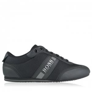Image of Hugo Boss Lighter Tech Low Top Trainers Black 001 Men