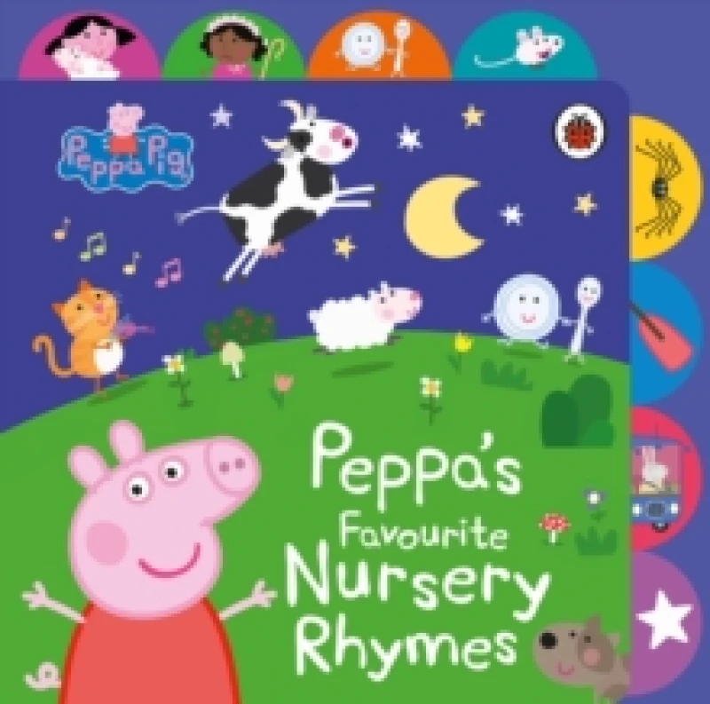 Image of Peppa Pig: Peppas Favourite Nursery Rhymes : Tabbed Board Book Board book