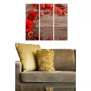 Image of MDF325155494 Multicolor Decorative MDF Painting (3 Pieces)