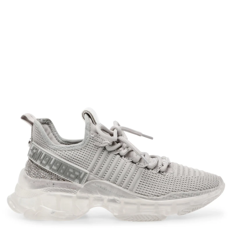 Image of Steve Madden Womens Maxilla Low-Top Runners Grey Multi female 3 (36)