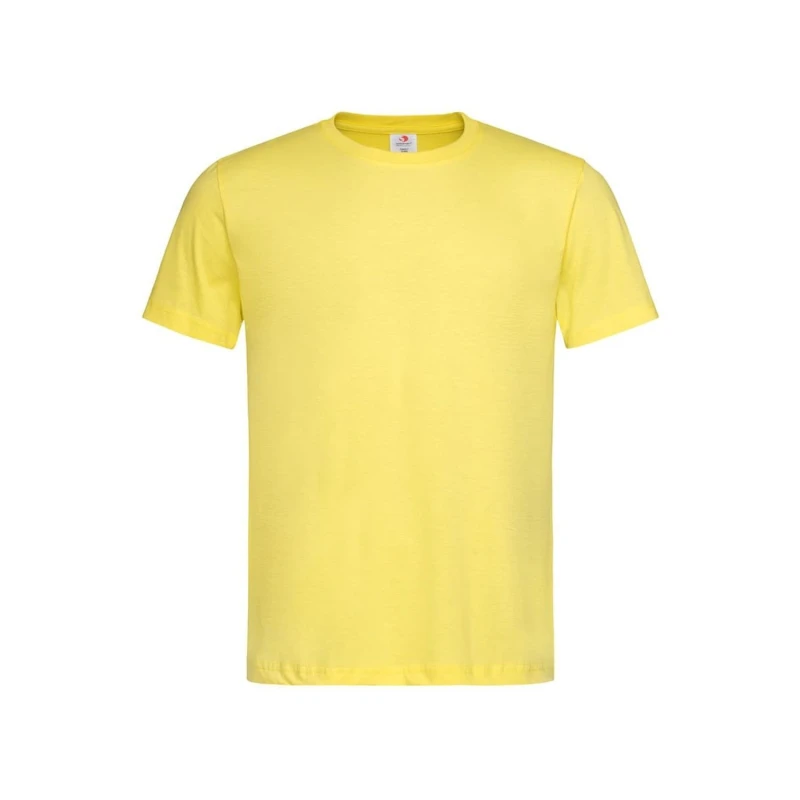 Image of Stedman Classics Mens Stedman Classic Tee in Yellow Size: XS Yellow Male XS