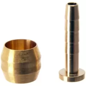 Image of Shimano BH59 2.3mm Bore Olive and Insert - Gold