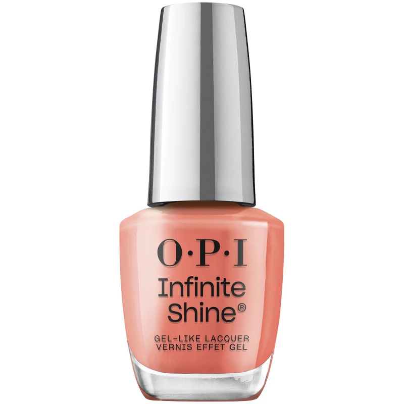 Image of OPI Infinite Shine Long-Wear Nail Polish - Megawatt Hot 15ml