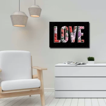 Image of 45702019C - 040 Multicolor Decorative Canvas Painting