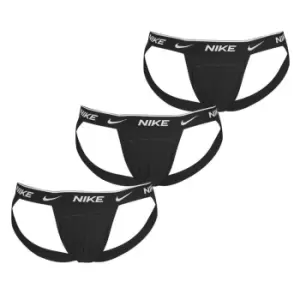 Image of Nike Jock Strap 3 Pack - Black