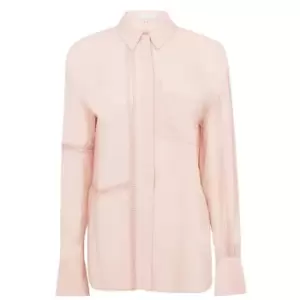Image of Ted Baker Agniss Lace Shirt - Pink