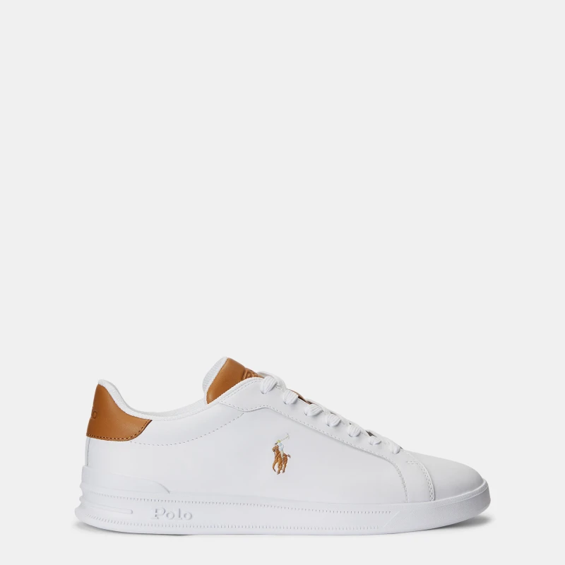 Image of Heritage Court II Trainers in Leather