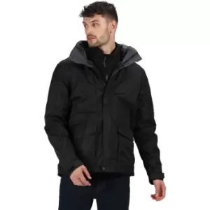 Image of Professional BENSON III 3in1 Waterproof Jacket womens in Black. Sizes available:UK S,UK M,UK L,UK 4XL