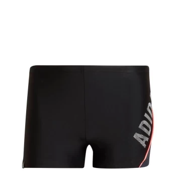Image of adidas Lineage Swim Trunks Mens - Black