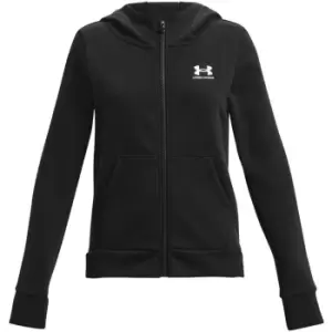 Image of Under Armour Fleece LU FZ Hoodie - Black