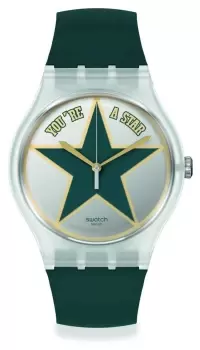 Image of Swatch SO29Z119 STAR DAD Watch