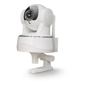 Image of Dynamode - Wireless Indoor Pan-Tilt-Zoom IP Camera (White)