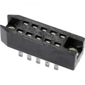 Image of Telegaertner J00040A0901 Terminal Block Pitch 2.54 DIN 41618 Terminal block Number of pins 10