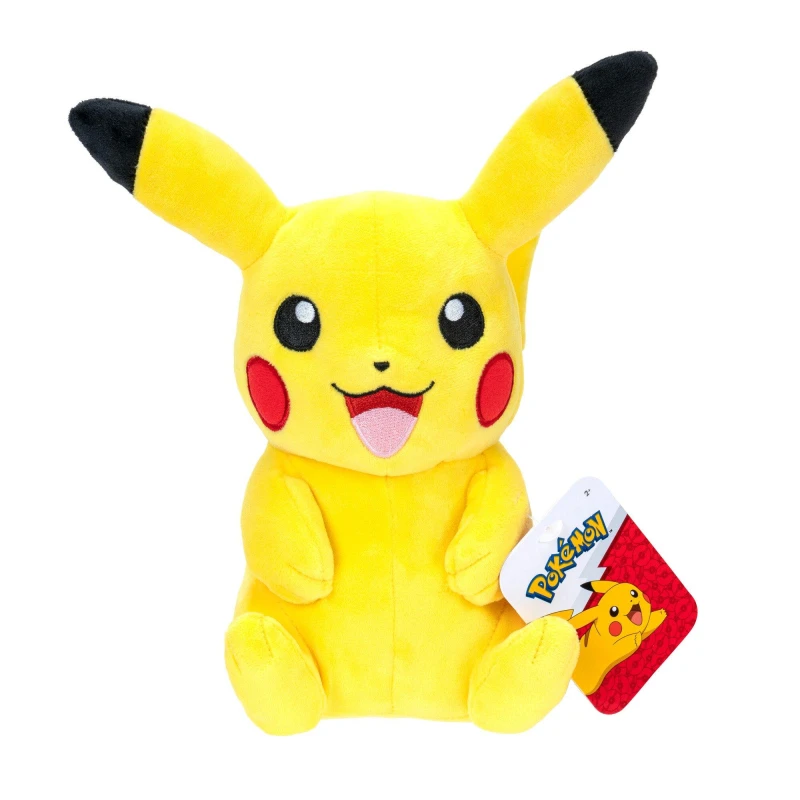 Image of Pokemon Pikachu Plush - 8-Inch Pokemon Plush Plush Toys One Size Multi 94104299000