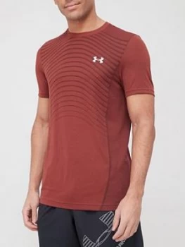 Image of Urban Armor Gear Seamless Wave T-Shirt - Burgundy