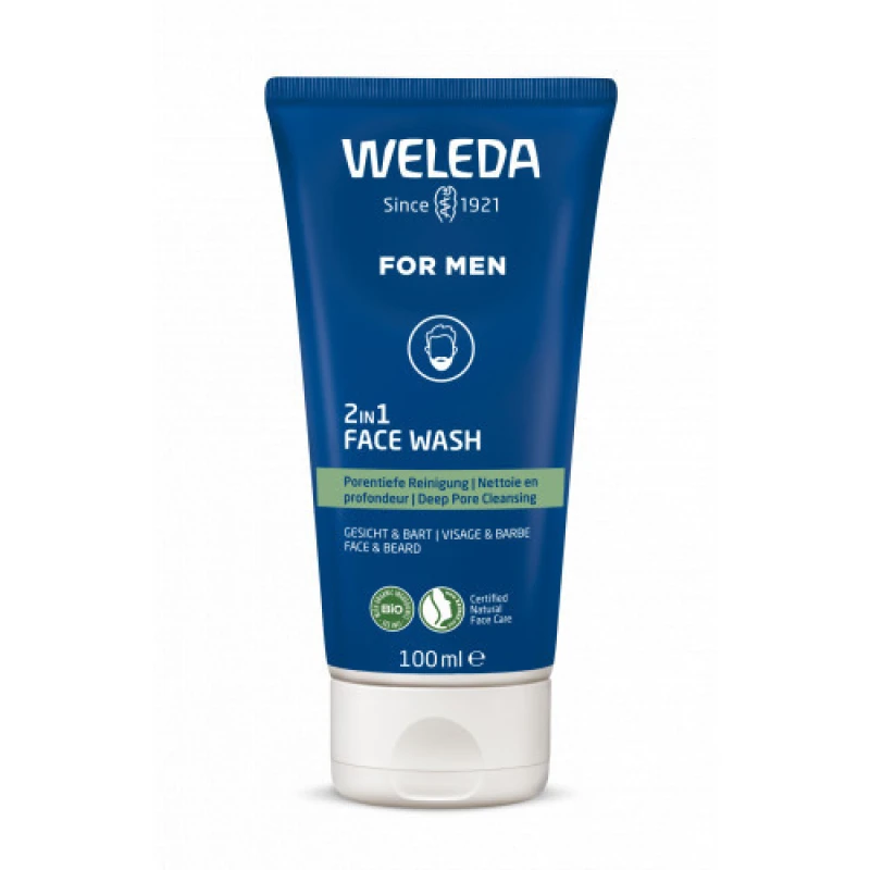 Image of Weleda Mens 2in1 Face Wash