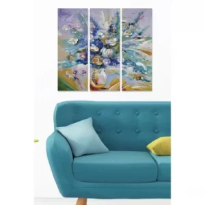 Image of MDF1100705519 Multicolor Decorative MDF Painting (3 Pieces)