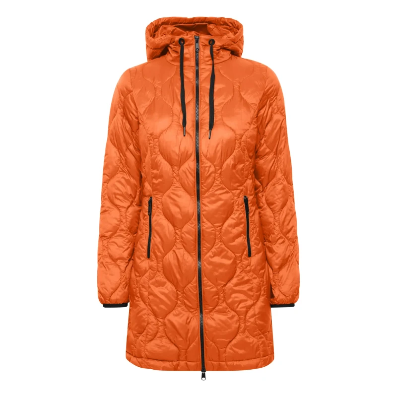 Image of b.Young Puffer Jacket b.young Amalla Orange Female 40