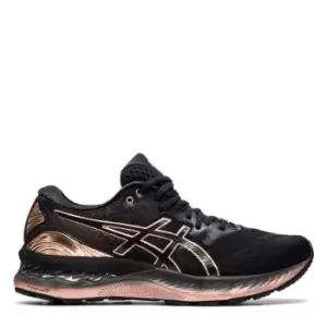 Image of Asics Gel Nimbus 23 Platinum Running Shoes Ladies - Black