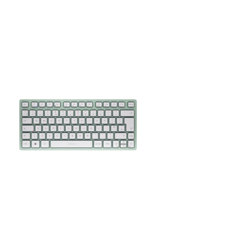 Image of Cherry CHERRY KW 7100 MINI BT Compact Bluetooth Keyboard - Agave Green JK-7100GB-18