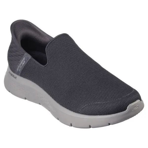 Image of Skechers Mens Slip Ins Go Walk Flex No Hands Trainers - UK 12 Grey male PS3778DKG12