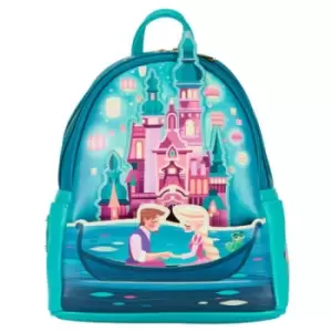 Image of Loungefly Disney Tangled Princess Castle Mini Backpack