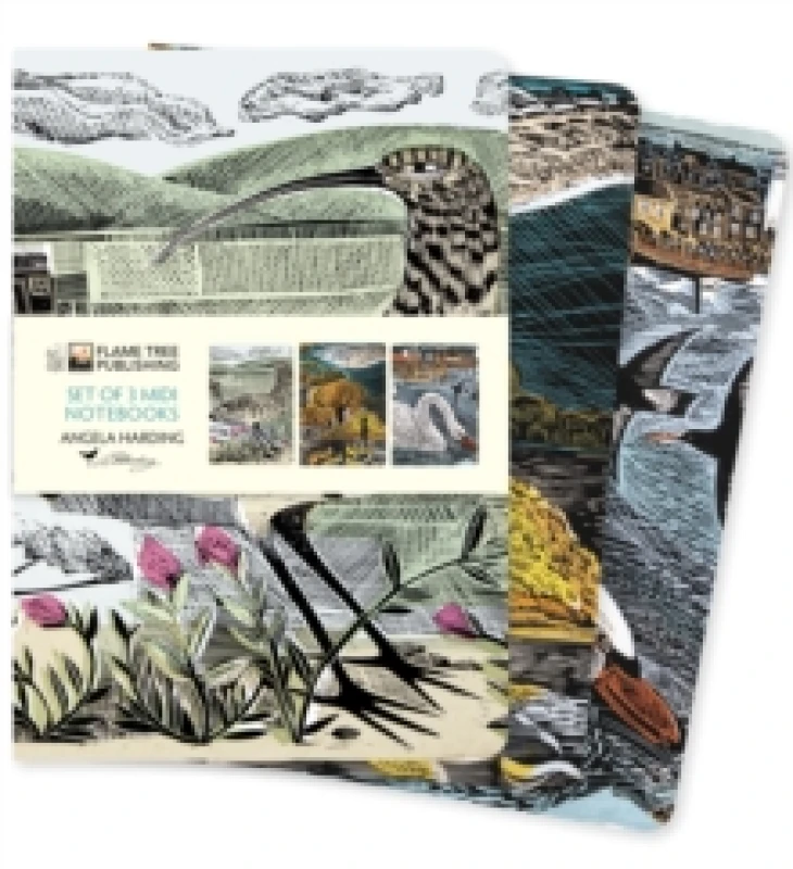 Image of Angela Harding: Wildlife Set of 3 Midi Notebooks Notebook / blank book