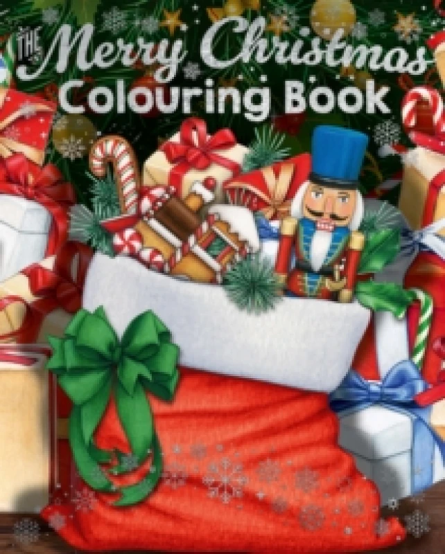 Image of The Merry Christmas Colouring Book Paperback / softback