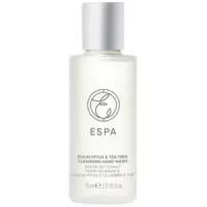 Image of ESPA Handcare Eucalyptus and Tea Tree Hand Wash 75ml