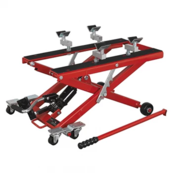 Image of Motorcycle & Quad Scissor Lift 500KG Capacity Hydraulic