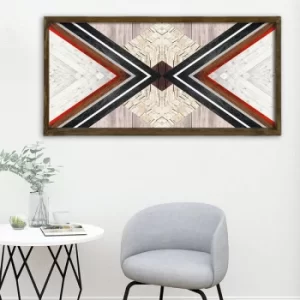 Image of TAH055 Multicolor Decorative Framed MDF Painting