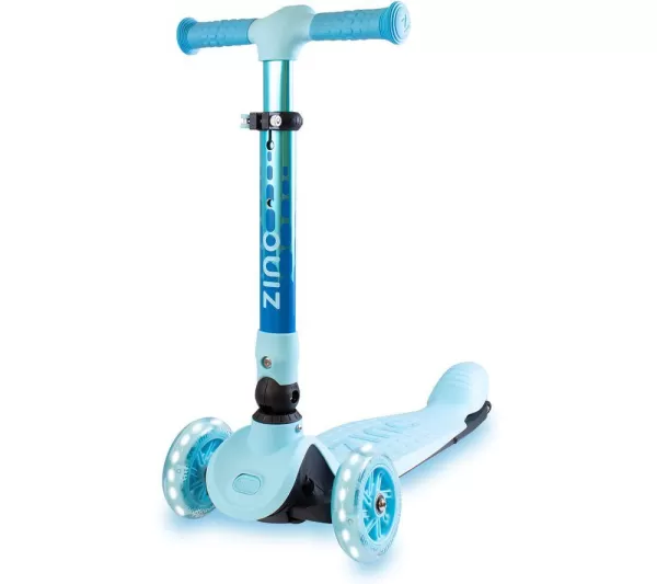 Image of ZINC Flyte Folding Kids Kick Scooter - Blue