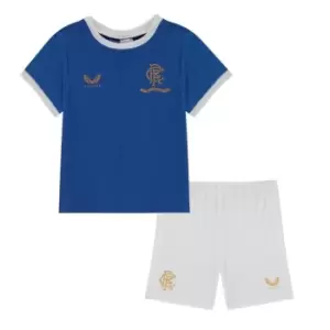 Image of Castore Rangers Home Baby Kit 2021 2022 - Blue