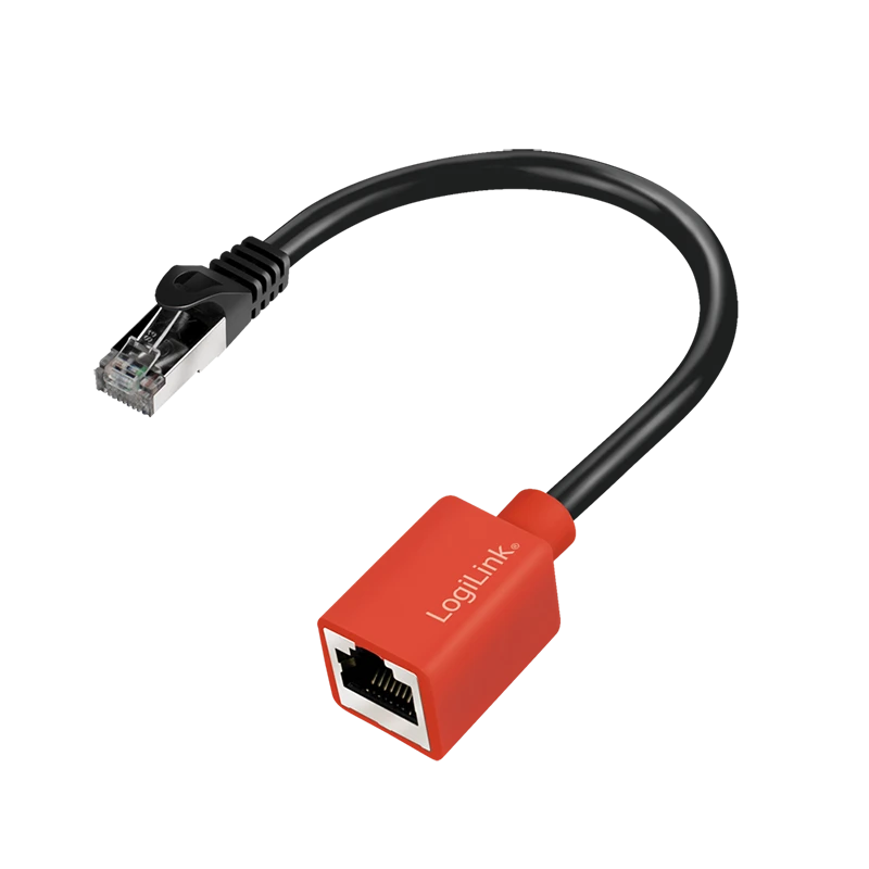 Image of LogiLink Cat.6A Break-away device protection adapter
