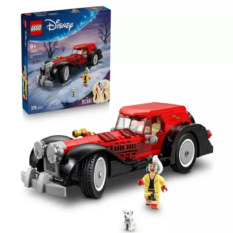 Image of Lego Disney Cruella De Vils Cars - 43277 Multicolor Unisex