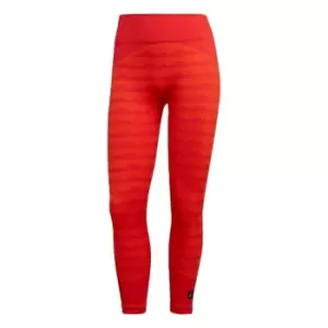 Image of adidas Marimekko AEROKNIT 7/8 Tights Womens - Collegiate Orange