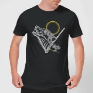 Image of Harry Potter Lupin Mens T-Shirt - Black